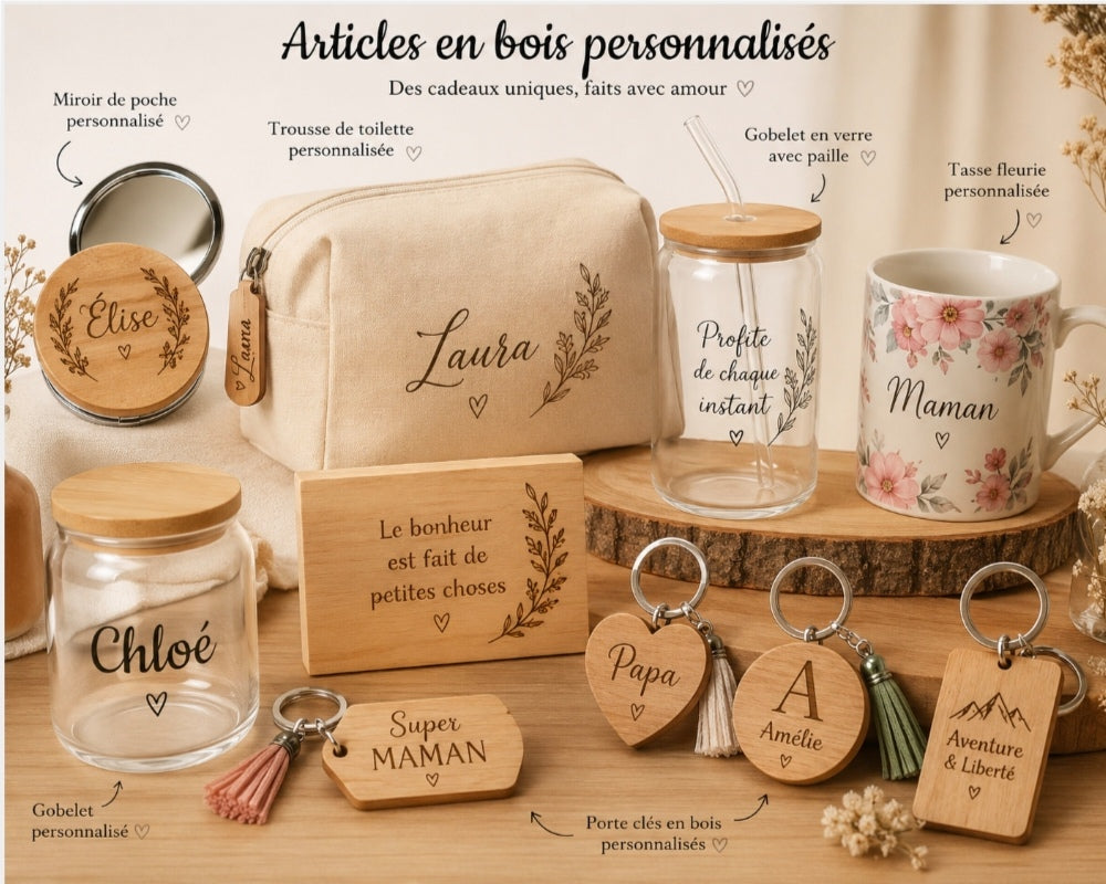 Les articles à gravée & Personnalisés