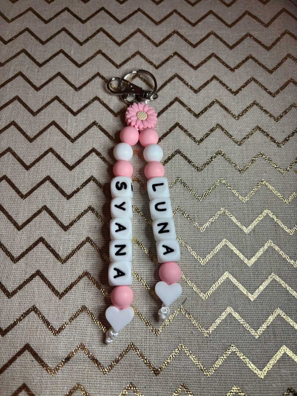 Porte clés double