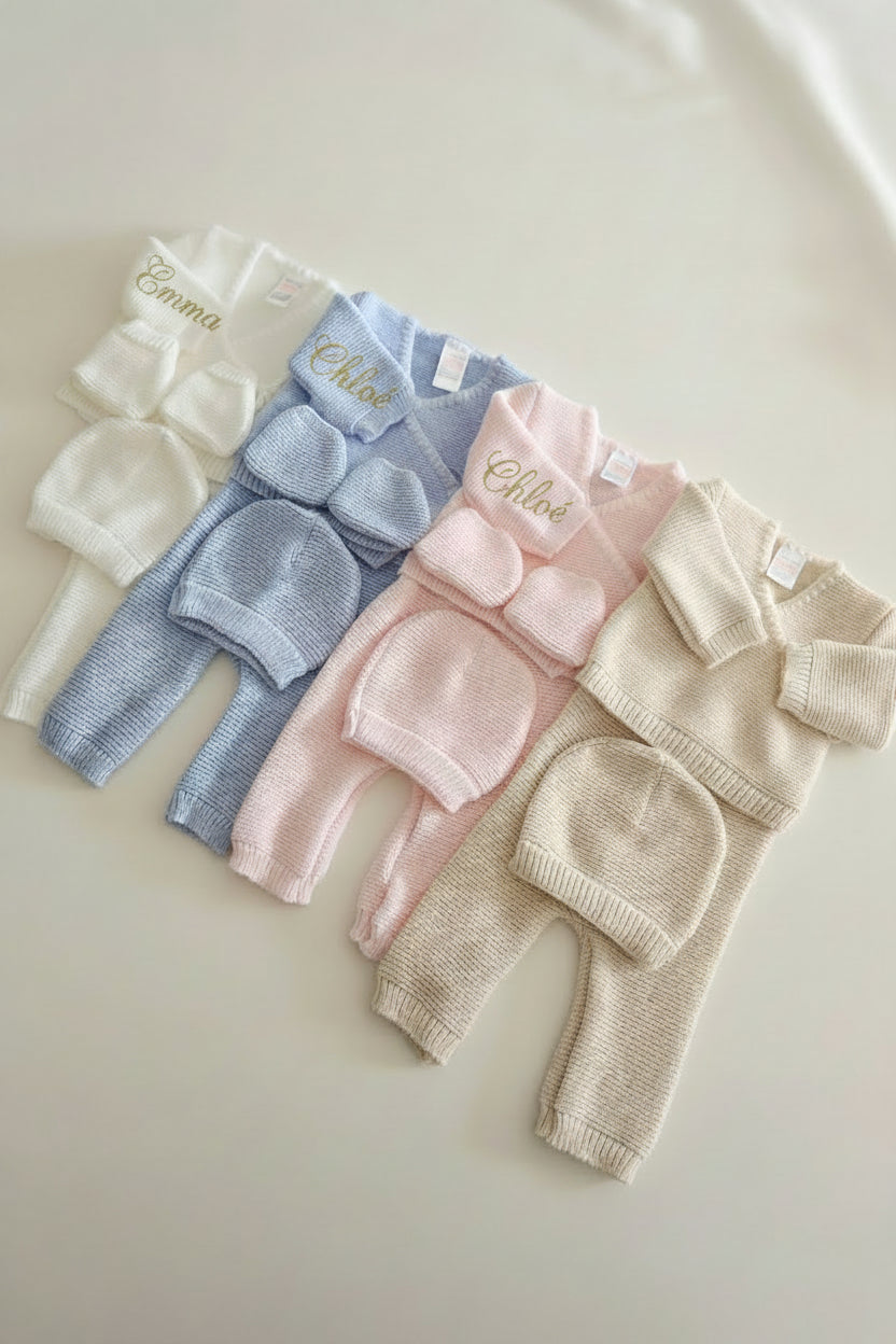 Ensemble 4 pièces en maille